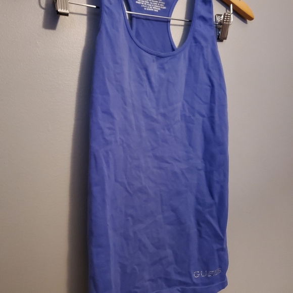 GUESS Blue Workout Tank - Size XS/S - Picture 9 of 10